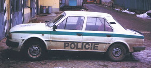 Škoda 130 Policie