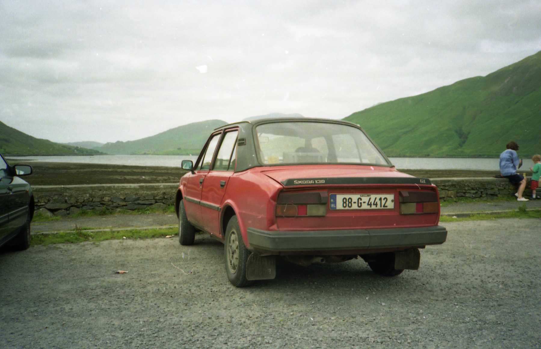 Škoda -Irish Skoda 130GL ,Co Mayo. Aug 1996